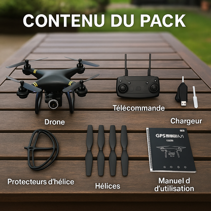 Drone 5G NovaDrone – Caméra ESC stabilisée & longue autonomie