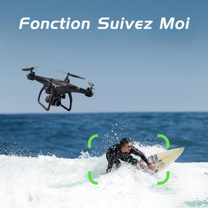 Drone 5G NovaDrone – Caméra ESC stabilisée & longue autonomie