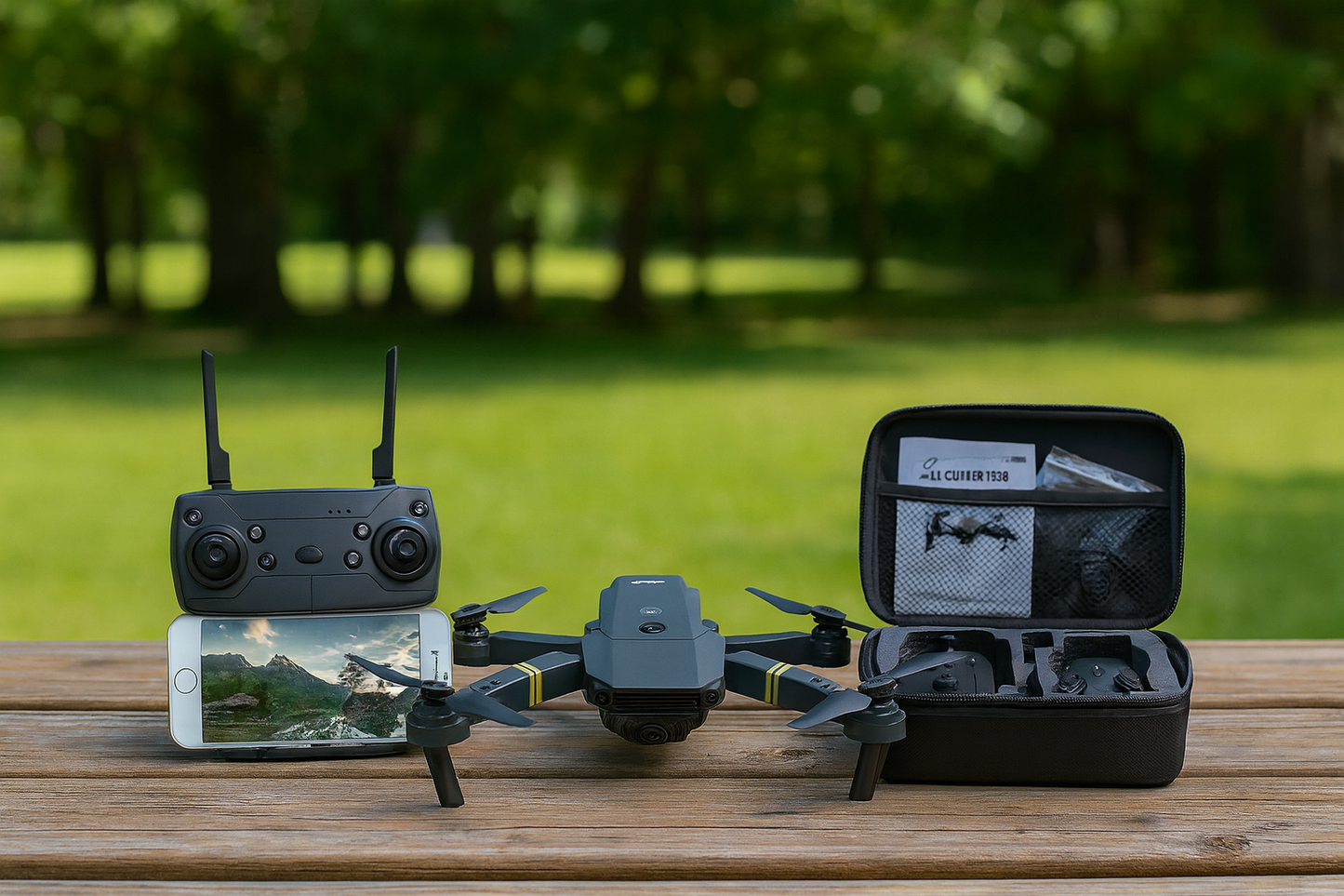 Drone 4K Pliable avec Caméra HD – Pack Accessoires Inclus